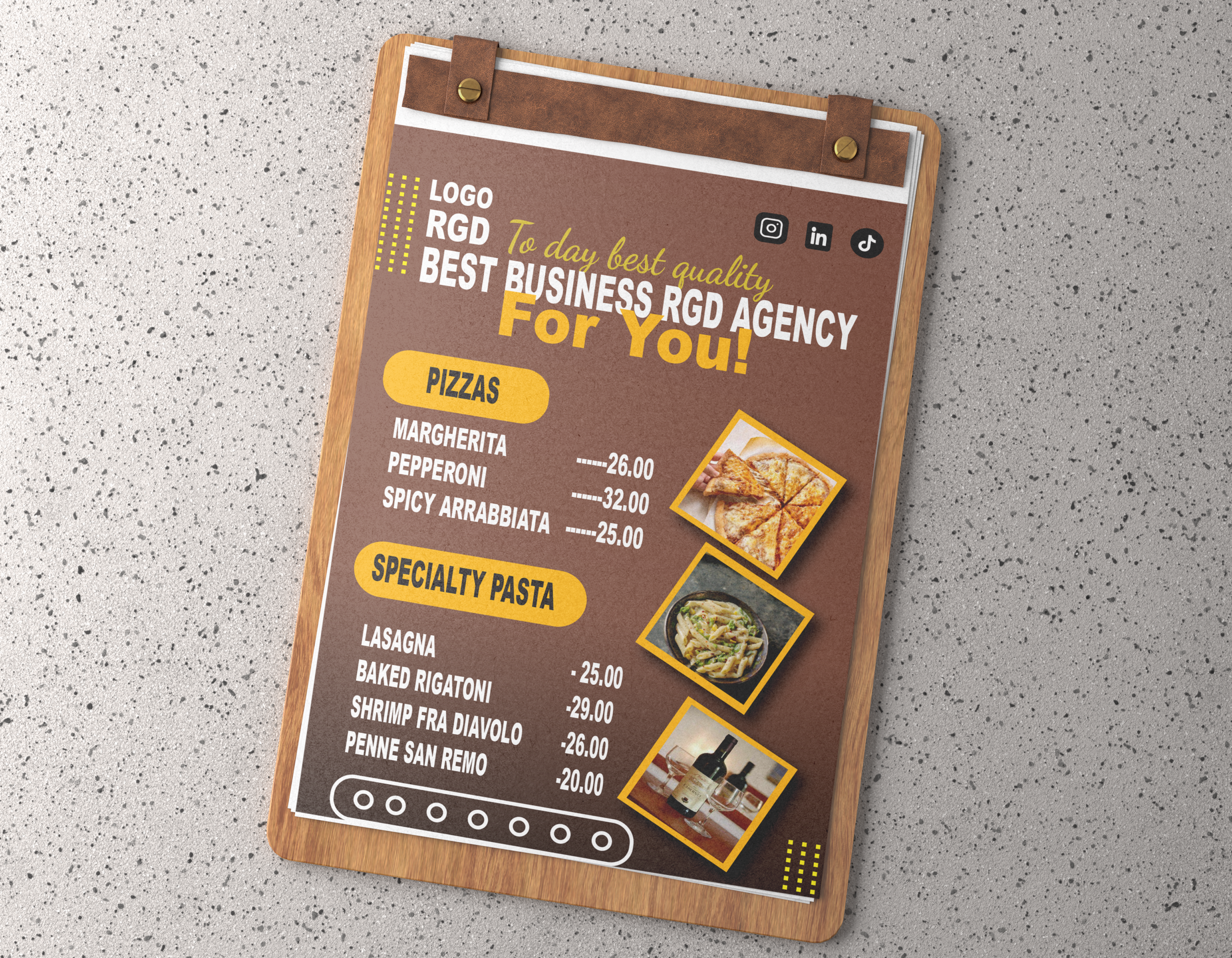 FOOD MENU